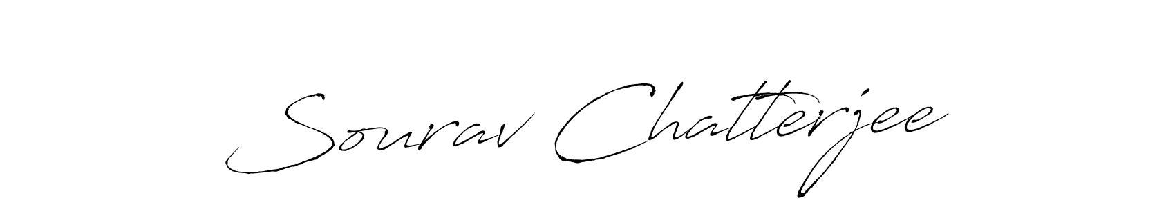 Design your own signature with our free online signature maker. With this signature software, you can create a handwritten (Antro_Vectra) signature for name Sourav Chatterjee. Sourav Chatterjee signature style 6 images and pictures png