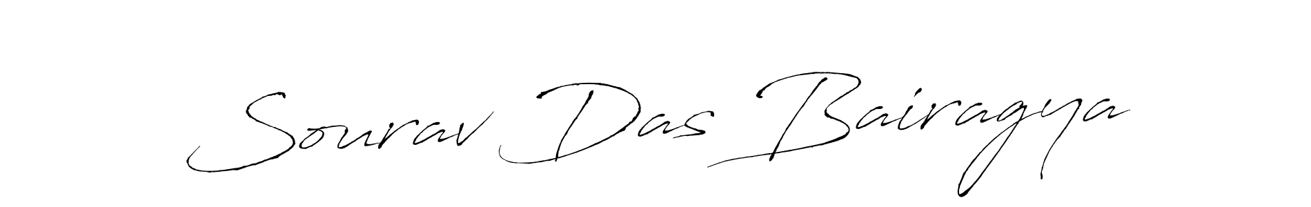 How to make Sourav Das Bairagya name signature. Use Antro_Vectra style for creating short signs online. This is the latest handwritten sign. Sourav Das Bairagya signature style 6 images and pictures png