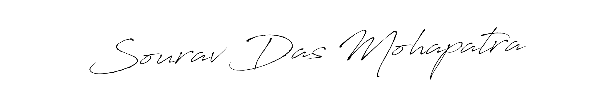 How to make Sourav Das Mohapatra name signature. Use Antro_Vectra style for creating short signs online. This is the latest handwritten sign. Sourav Das Mohapatra signature style 6 images and pictures png