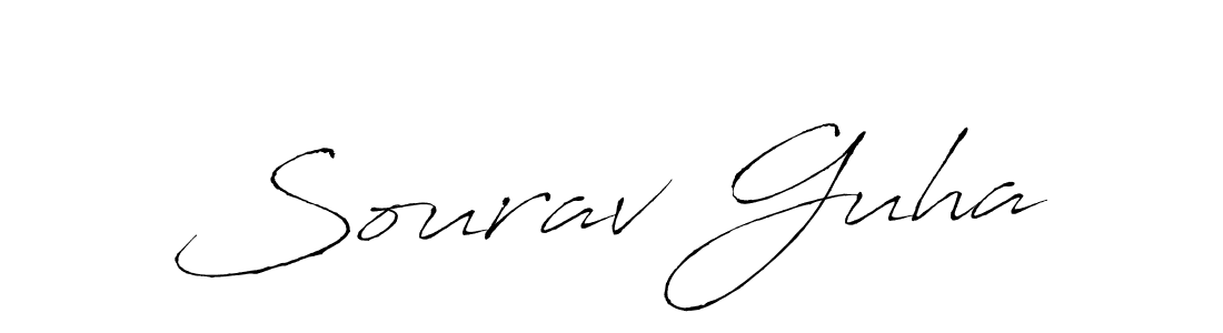 You should practise on your own different ways (Antro_Vectra) to write your name (Sourav Guha) in signature. don't let someone else do it for you. Sourav Guha signature style 6 images and pictures png