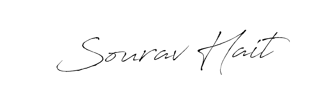 Similarly Antro_Vectra is the best handwritten signature design. Signature creator online .You can use it as an online autograph creator for name Sourav Hait. Sourav Hait signature style 6 images and pictures png
