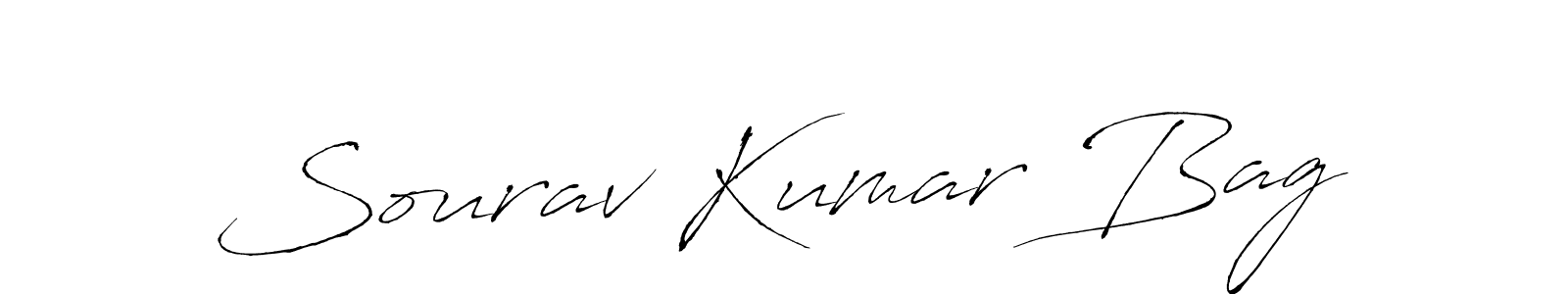 You should practise on your own different ways (Antro_Vectra) to write your name (Sourav Kumar Bag) in signature. don't let someone else do it for you. Sourav Kumar Bag signature style 6 images and pictures png