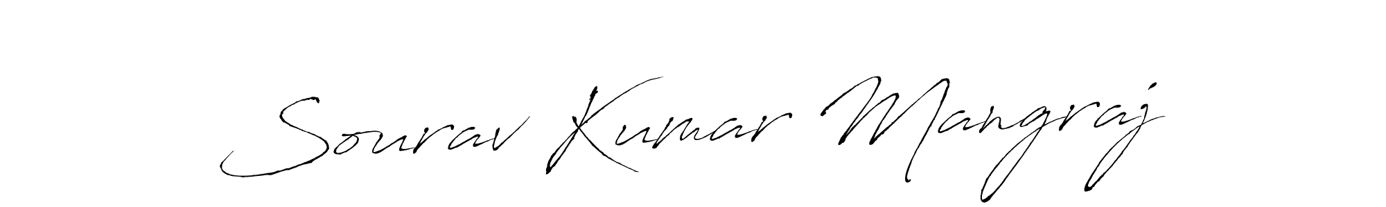 Sourav Kumar Mangraj stylish signature style. Best Handwritten Sign (Antro_Vectra) for my name. Handwritten Signature Collection Ideas for my name Sourav Kumar Mangraj. Sourav Kumar Mangraj signature style 6 images and pictures png