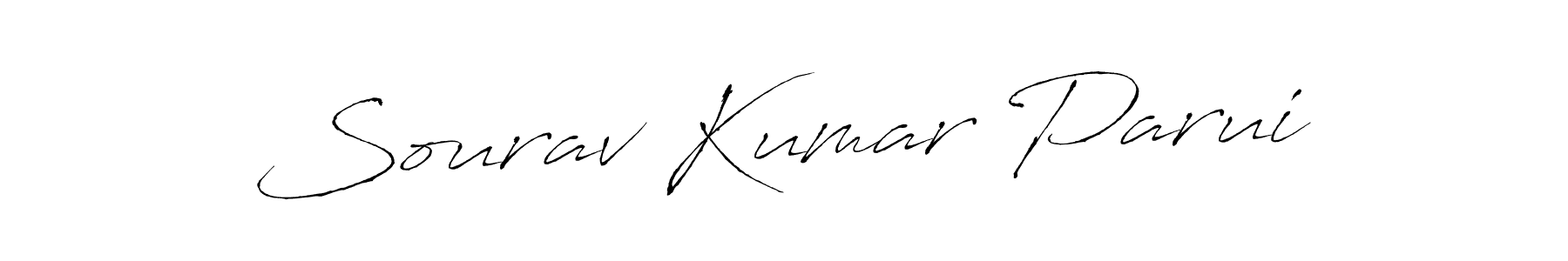 Antro_Vectra is a professional signature style that is perfect for those who want to add a touch of class to their signature. It is also a great choice for those who want to make their signature more unique. Get Sourav Kumar Parui name to fancy signature for free. Sourav Kumar Parui signature style 6 images and pictures png