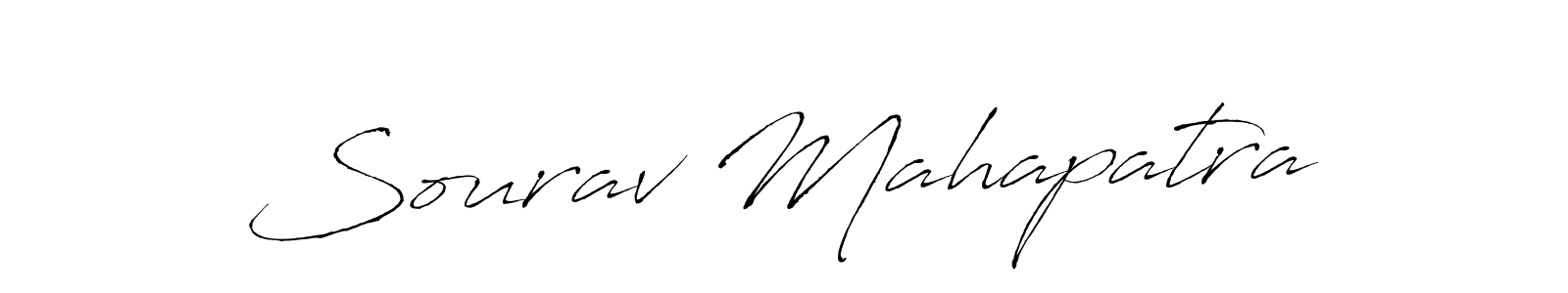 Create a beautiful signature design for name Sourav Mahapatra. With this signature (Antro_Vectra) fonts, you can make a handwritten signature for free. Sourav Mahapatra signature style 6 images and pictures png