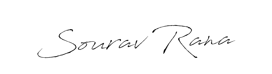 It looks lik you need a new signature style for name Sourav Rana. Design unique handwritten (Antro_Vectra) signature with our free signature maker in just a few clicks. Sourav Rana signature style 6 images and pictures png