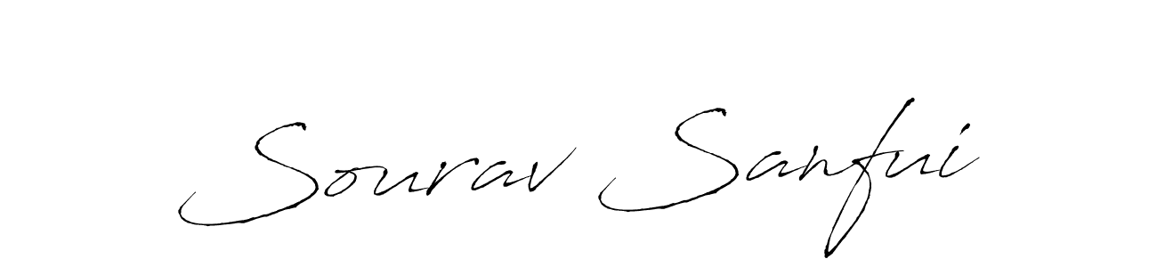 if you are searching for the best signature style for your name Sourav Sanfui. so please give up your signature search. here we have designed multiple signature styles  using Antro_Vectra. Sourav Sanfui signature style 6 images and pictures png