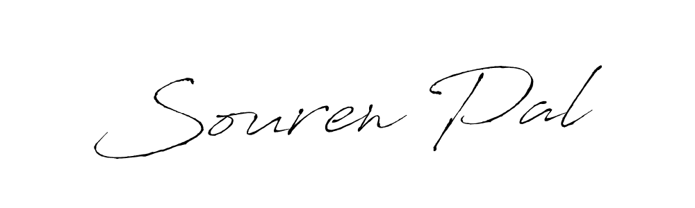 Design your own signature with our free online signature maker. With this signature software, you can create a handwritten (Antro_Vectra) signature for name Souren Pal. Souren Pal signature style 6 images and pictures png