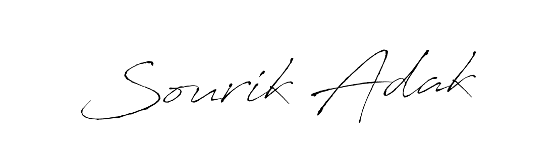 Make a short Sourik Adak signature style. Manage your documents anywhere anytime using Antro_Vectra. Create and add eSignatures, submit forms, share and send files easily. Sourik Adak signature style 6 images and pictures png