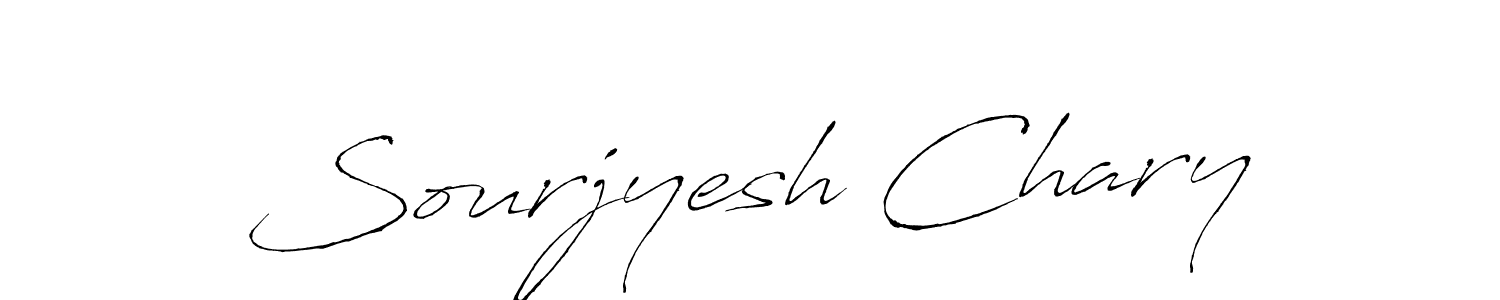 Make a beautiful signature design for name Sourjyesh Chary. Use this online signature maker to create a handwritten signature for free. Sourjyesh Chary signature style 6 images and pictures png