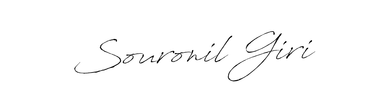 The best way (Antro_Vectra) to make a short signature is to pick only two or three words in your name. The name Souronil Giri include a total of six letters. For converting this name. Souronil Giri signature style 6 images and pictures png