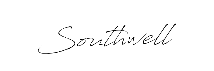 You should practise on your own different ways (Antro_Vectra) to write your name (Southwell) in signature. don't let someone else do it for you. Southwell signature style 6 images and pictures png