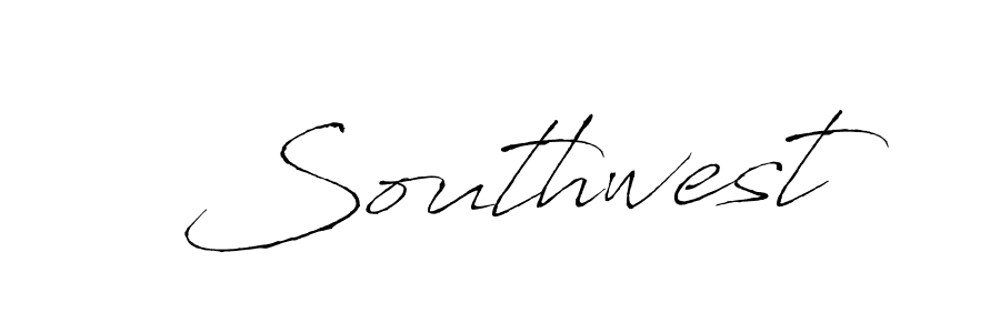 You should practise on your own different ways (Antro_Vectra) to write your name (Southwest) in signature. don't let someone else do it for you. Southwest signature style 6 images and pictures png