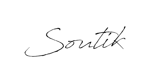Soutik stylish signature style. Best Handwritten Sign (Antro_Vectra) for my name. Handwritten Signature Collection Ideas for my name Soutik. Soutik signature style 6 images and pictures png