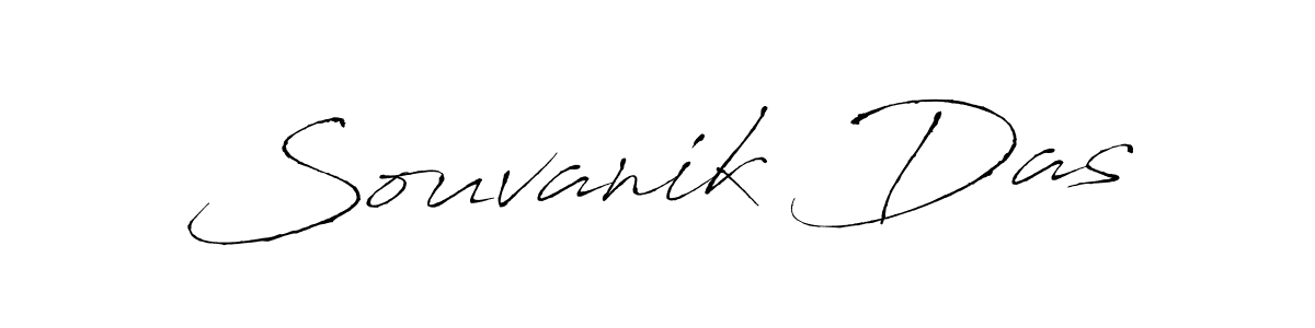 How to make Souvanik Das name signature. Use Antro_Vectra style for creating short signs online. This is the latest handwritten sign. Souvanik Das signature style 6 images and pictures png