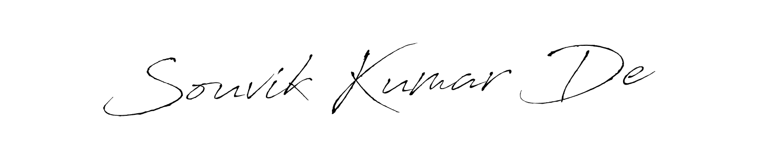 Souvik Kumar De stylish signature style. Best Handwritten Sign (Antro_Vectra) for my name. Handwritten Signature Collection Ideas for my name Souvik Kumar De. Souvik Kumar De signature style 6 images and pictures png