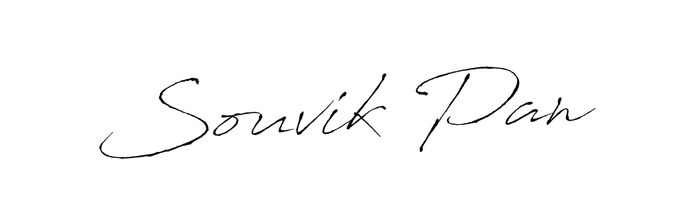 Also we have Souvik Pan name is the best signature style. Create professional handwritten signature collection using Antro_Vectra autograph style. Souvik Pan signature style 6 images and pictures png