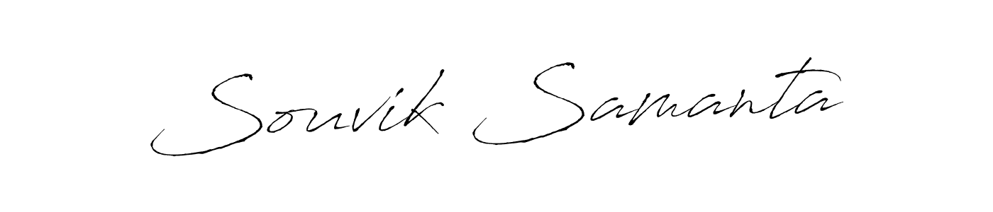 This is the best signature style for the Souvik Samanta name. Also you like these signature font (Antro_Vectra). Mix name signature. Souvik Samanta signature style 6 images and pictures png