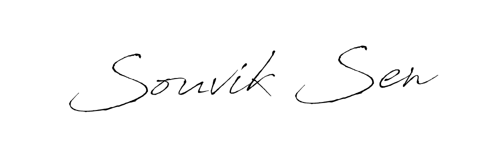 if you are searching for the best signature style for your name Souvik Sen. so please give up your signature search. here we have designed multiple signature styles  using Antro_Vectra. Souvik Sen signature style 6 images and pictures png