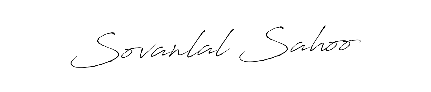 Sovanlal Sahoo stylish signature style. Best Handwritten Sign (Antro_Vectra) for my name. Handwritten Signature Collection Ideas for my name Sovanlal Sahoo. Sovanlal Sahoo signature style 6 images and pictures png