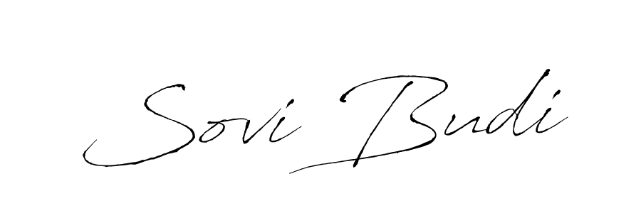 Similarly Antro_Vectra is the best handwritten signature design. Signature creator online .You can use it as an online autograph creator for name Sovi Budi. Sovi Budi signature style 6 images and pictures png