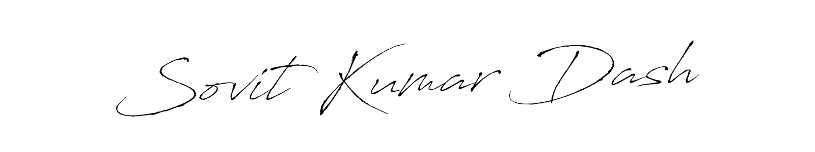 Design your own signature with our free online signature maker. With this signature software, you can create a handwritten (Antro_Vectra) signature for name Sovit Kumar Dash. Sovit Kumar Dash signature style 6 images and pictures png