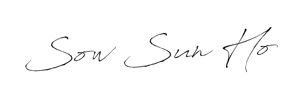 Once you've used our free online signature maker to create your best signature Antro_Vectra style, it's time to enjoy all of the benefits that Sow Sun Ho name signing documents. Sow Sun Ho signature style 6 images and pictures png