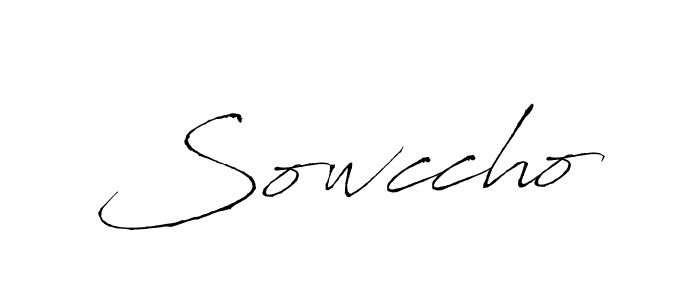 Also we have Sowccho name is the best signature style. Create professional handwritten signature collection using Antro_Vectra autograph style. Sowccho signature style 6 images and pictures png