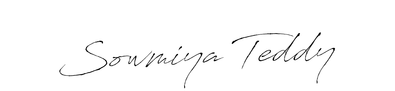 You should practise on your own different ways (Antro_Vectra) to write your name (Sowmiya Teddy) in signature. don't let someone else do it for you. Sowmiya Teddy signature style 6 images and pictures png