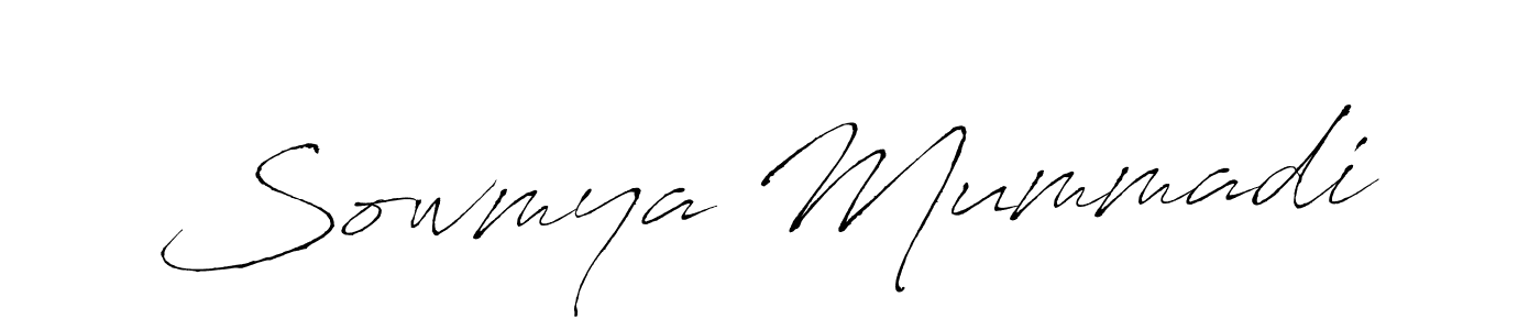 It looks lik you need a new signature style for name Sowmya Mummadi. Design unique handwritten (Antro_Vectra) signature with our free signature maker in just a few clicks. Sowmya Mummadi signature style 6 images and pictures png