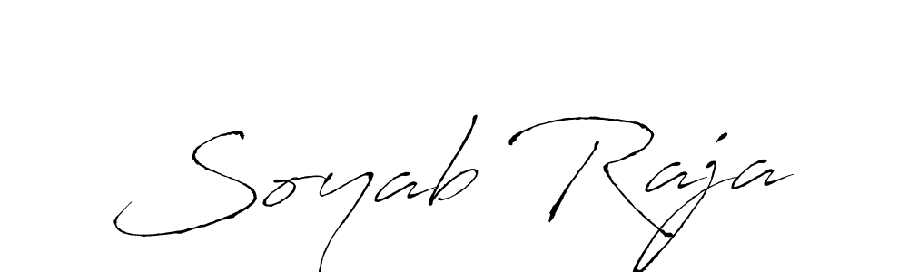 This is the best signature style for the Soyab Raja name. Also you like these signature font (Antro_Vectra). Mix name signature. Soyab Raja signature style 6 images and pictures png