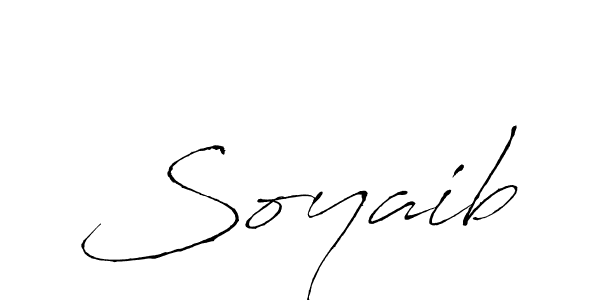 How to make Soyaib signature? Antro_Vectra is a professional autograph style. Create handwritten signature for Soyaib name. Soyaib signature style 6 images and pictures png