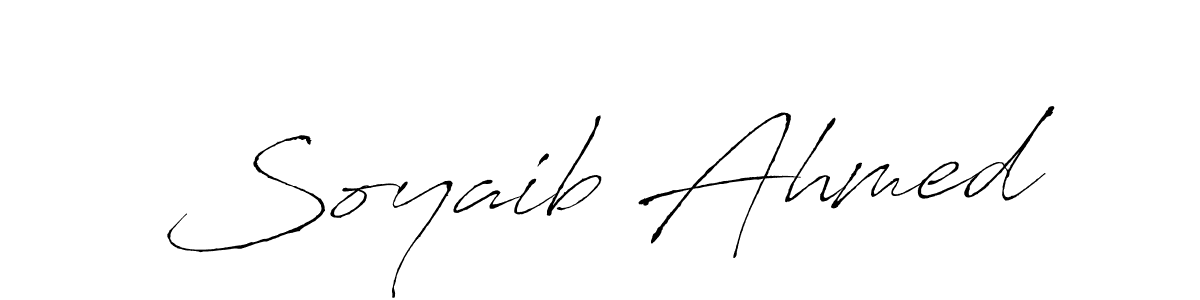 Make a short Soyaib Ahmed signature style. Manage your documents anywhere anytime using Antro_Vectra. Create and add eSignatures, submit forms, share and send files easily. Soyaib Ahmed signature style 6 images and pictures png
