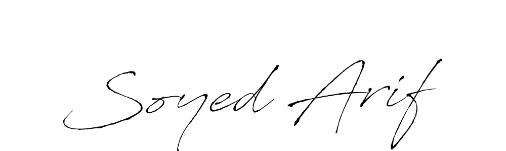 This is the best signature style for the Soyed Arif name. Also you like these signature font (Antro_Vectra). Mix name signature. Soyed Arif signature style 6 images and pictures png