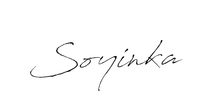 Make a beautiful signature design for name Soyinka. With this signature (Antro_Vectra) style, you can create a handwritten signature for free. Soyinka signature style 6 images and pictures png