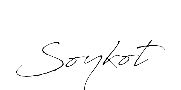 Make a beautiful signature design for name Soykot. With this signature (Antro_Vectra) style, you can create a handwritten signature for free. Soykot signature style 6 images and pictures png