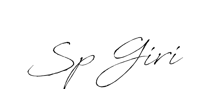 How to Draw Sp Giri signature style? Antro_Vectra is a latest design signature styles for name Sp Giri. Sp Giri signature style 6 images and pictures png