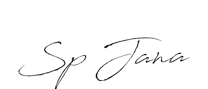 The best way (Antro_Vectra) to make a short signature is to pick only two or three words in your name. The name Sp Jana include a total of six letters. For converting this name. Sp Jana signature style 6 images and pictures png