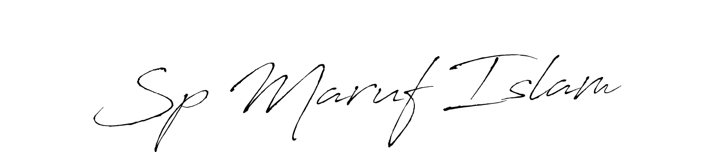 Also we have Sp Maruf Islam name is the best signature style. Create professional handwritten signature collection using Antro_Vectra autograph style. Sp Maruf Islam signature style 6 images and pictures png