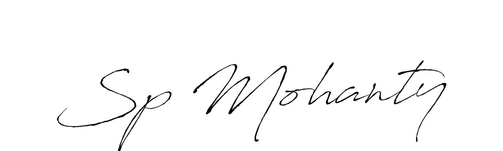 Make a beautiful signature design for name Sp Mohanty. With this signature (Antro_Vectra) style, you can create a handwritten signature for free. Sp Mohanty signature style 6 images and pictures png