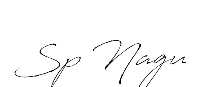 Use a signature maker to create a handwritten signature online. With this signature software, you can design (Antro_Vectra) your own signature for name Sp Nagu. Sp Nagu signature style 6 images and pictures png