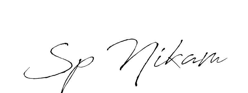 Best and Professional Signature Style for Sp Nikam. Antro_Vectra Best Signature Style Collection. Sp Nikam signature style 6 images and pictures png