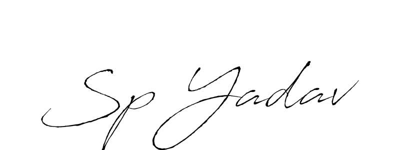 Also we have Sp Yadav name is the best signature style. Create professional handwritten signature collection using Antro_Vectra autograph style. Sp Yadav signature style 6 images and pictures png