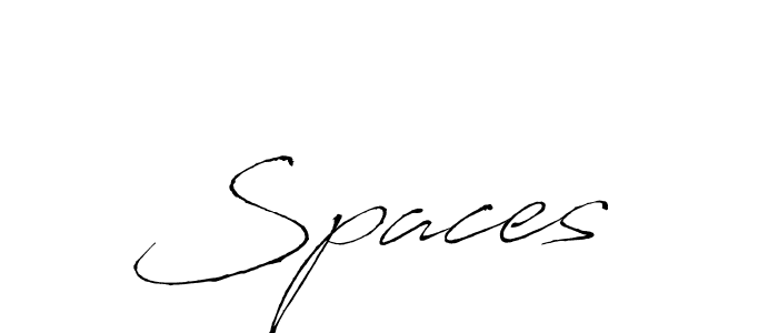 Design your own signature with our free online signature maker. With this signature software, you can create a handwritten (Antro_Vectra) signature for name Spaces . Spaces  signature style 6 images and pictures png