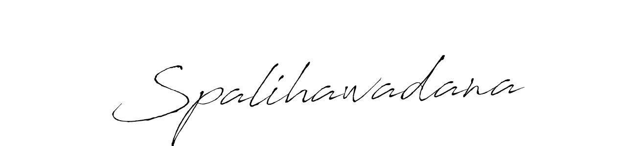 Make a beautiful signature design for name Spalihawadana. With this signature (Antro_Vectra) style, you can create a handwritten signature for free. Spalihawadana signature style 6 images and pictures png