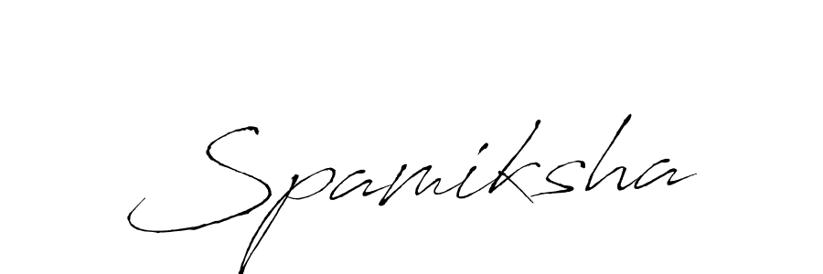 Similarly Antro_Vectra is the best handwritten signature design. Signature creator online .You can use it as an online autograph creator for name Spamiksha. Spamiksha signature style 6 images and pictures png