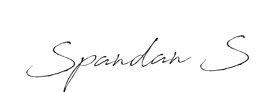Once you've used our free online signature maker to create your best signature Antro_Vectra style, it's time to enjoy all of the benefits that Spandan S name signing documents. Spandan S signature style 6 images and pictures png