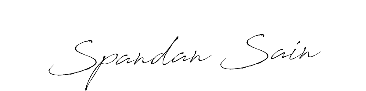 It looks lik you need a new signature style for name Spandan Sain. Design unique handwritten (Antro_Vectra) signature with our free signature maker in just a few clicks. Spandan Sain signature style 6 images and pictures png