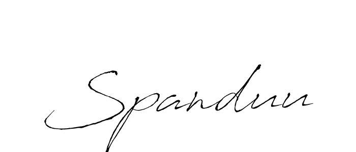 It looks lik you need a new signature style for name Spanduu. Design unique handwritten (Antro_Vectra) signature with our free signature maker in just a few clicks. Spanduu signature style 6 images and pictures png