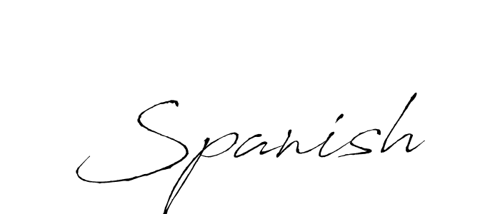 How to Draw Spanish signature style? Antro_Vectra is a latest design signature styles for name Spanish. Spanish signature style 6 images and pictures png